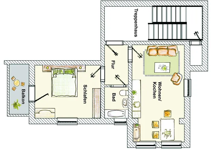 Apartman Brise Haus Sanke App 02 *